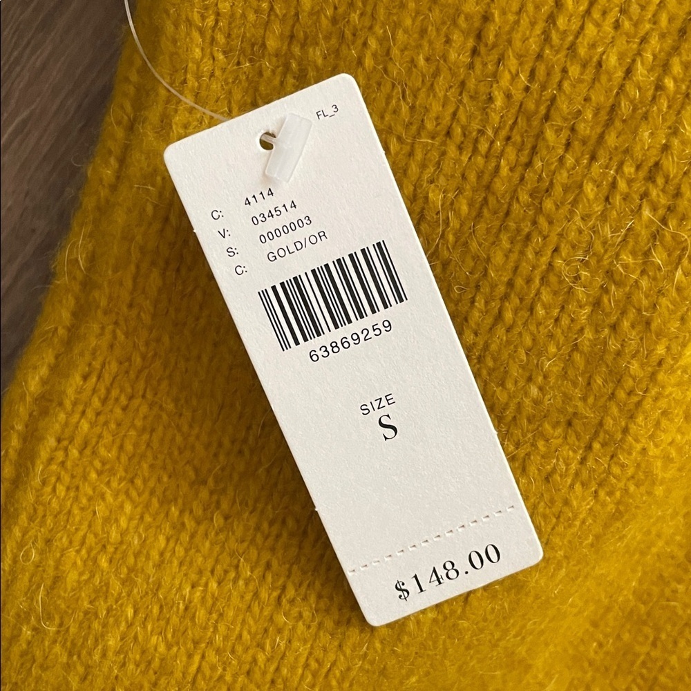 Anthropologie Maeve Lace Collar Cardigan Sweater - Picture 6 of 7